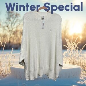 Pink Victoria’s Secret cable knit sweater R$79.95